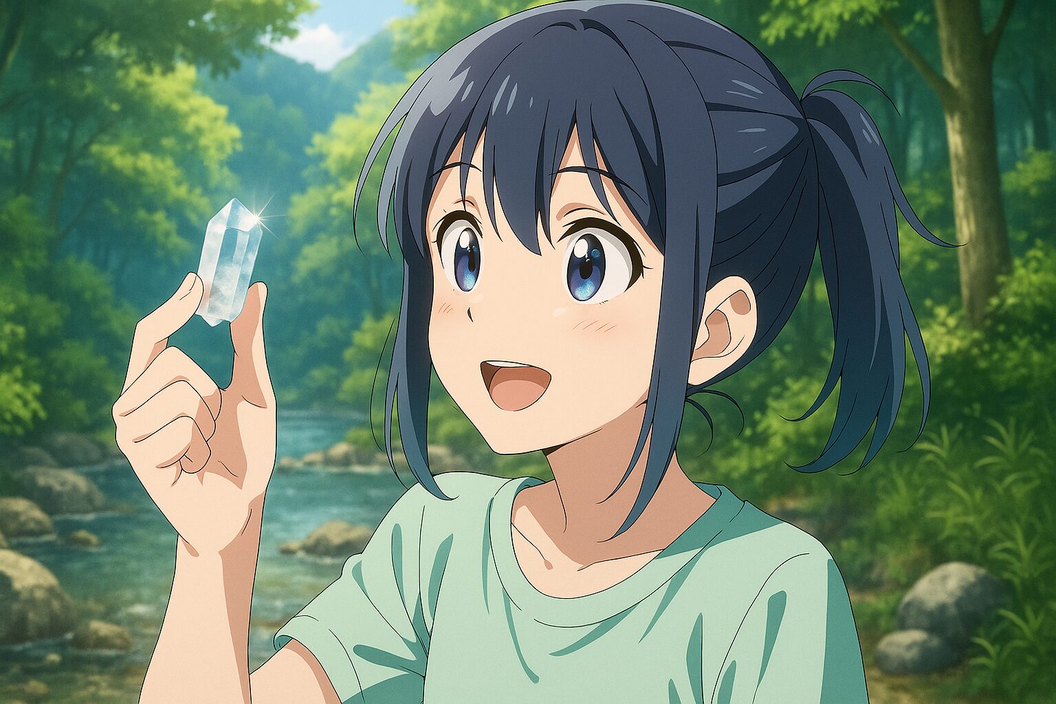 瑠璃の宝石のあらすじと魅力を紹介!鉱物採集にハマる女子高生の青春アニメ | アニきゅん